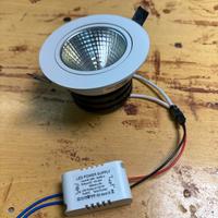 Faretti led luce calda