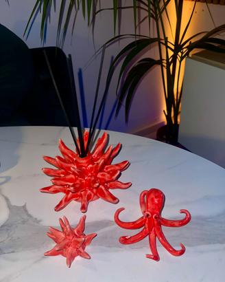 Ser da 3 prodotti in ceramica artigianale vietrese
