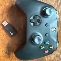 Xbox Microsoft One, Controller Wireless, Nero