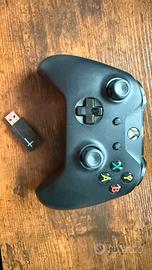 Xbox Microsoft One, Controller Wireless, Nero