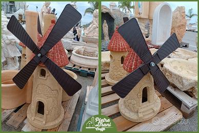 Mulini da giardino a vento h. cm. 49 e 88