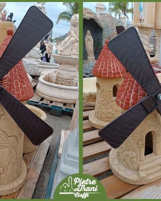 Mulini da giardino a vento h. cm. 49 e 88