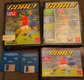 Gioco Goal! Commodore Amiga originale completo