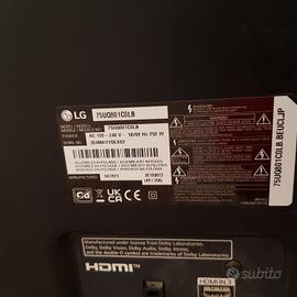 TV LG 75UG801COLB 75UG801 per ricambi
