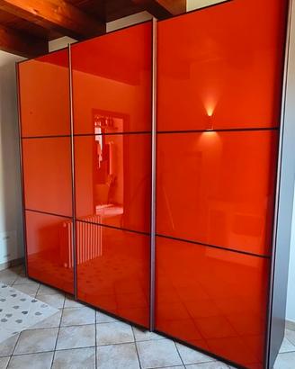 Armadio moderno 270 cm, 3 moduli, ante 90 cm