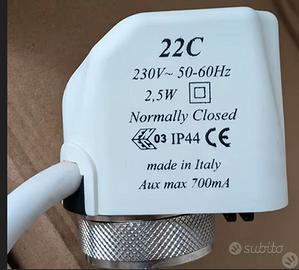 attuatori elettrotermici 22c