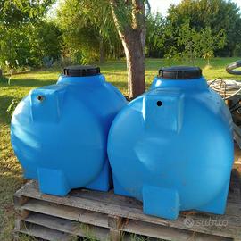 coppia serbatoi/cisterne 500 litri