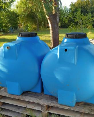 coppia serbatoi/cisterne 500 litri