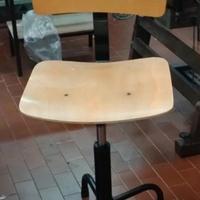 sedia vintage industriale  disponibili 6 pezzi