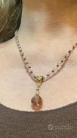 Parure cristallo sabbia