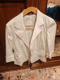 Giacca bianca elegante ROMI-HÖ da donna