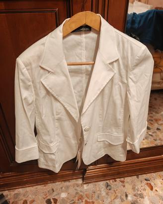 Giacca bianca elegante ROMI-HÖ da donna