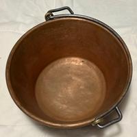 Paiolo in rame vintage (ante 1970) – 29 cm