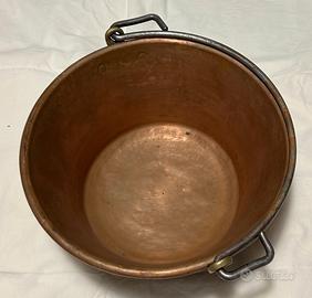 Paiolo in rame vintage (ante 1970) – 29 cm