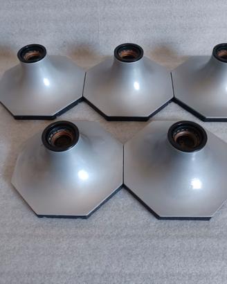 Lotto 5 Lampade Space Age - Design Motoko Ishii