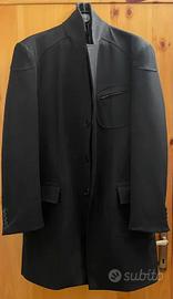 Cappotto elegante Uomo, 54 slim fit/XL, nero, JeyV