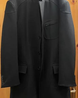 Cappotto elegante Uomo, 54 slim fit/XL, nero, JeyV