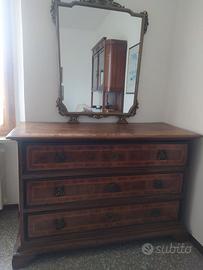 comò con specchio