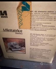 affettatrice elettrica