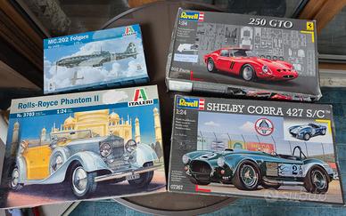 Lotto 4 kit Revell e Italeri ... leggi 