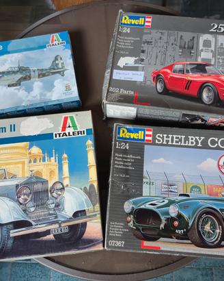 Lotto 4 kit Revell e Italeri ... leggi 