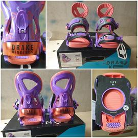 Nuovi Drake Jade M scarponi snowboard 