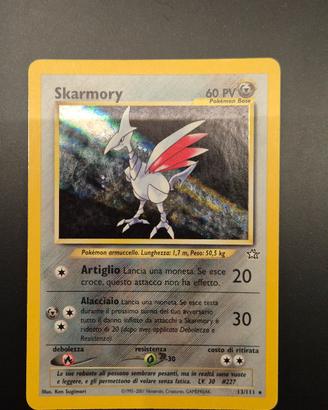 SKARMORY 13/111 HOLO FOIL NEO GENESIS pokemon 