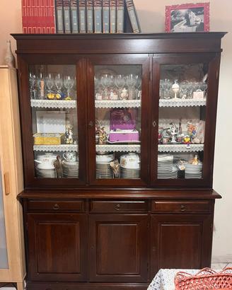 credenza arte povera a tre ante
