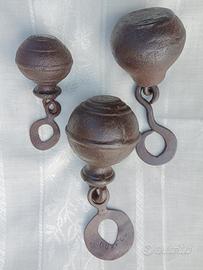 Antico peso per bilancia stadera 