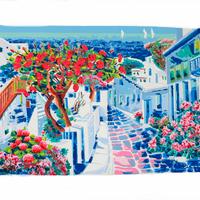 Faccincani L'ibiscus e un racc. di luce a Mikonos