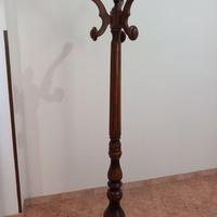 Uomo morto appendiabiti legno vintage