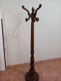 Uomo morto appendiabiti legno vintage