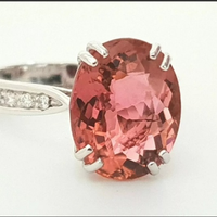 Anello 9kt oro bianco