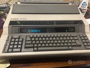 Macchina per scrivere elettrica Canon AP 560