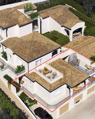 Villetta angolare nei pressi di San Teodoro