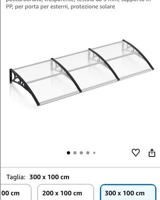copertura da 3 metri