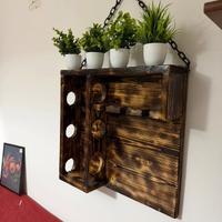 Portabottiglie in legno Home made