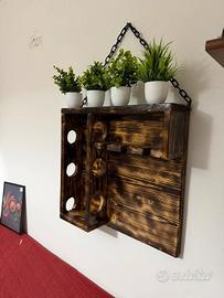 Portabottiglie in legno Home made