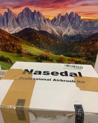 Set Aerografo Professionale Nasedal