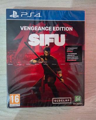 Sifu Vengeance edition PS4 PAL ITA 
