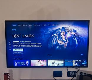 Smart TV 4K UHD - LG 43" come nuova