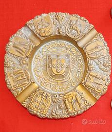 Posacenere in Ottone vintage 