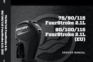 Mercury 115 manuale manutenzione, Service