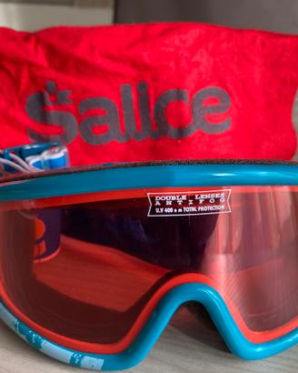 Occhiali da sci discesa vintage Salice