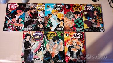 Demon Slayer manga (vol.1-8)