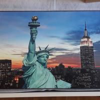 Quadro stampa su tela 143 x 77 New York