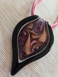 Collana Goccia di Vetro