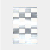 Tappeto  Cream Blu Nordic Knots - 170x240