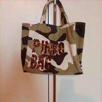 borsetta a spalla in tela Pinko