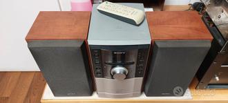 Sony Stereo CMT-EH10 Radio CD MP3 cassette  			